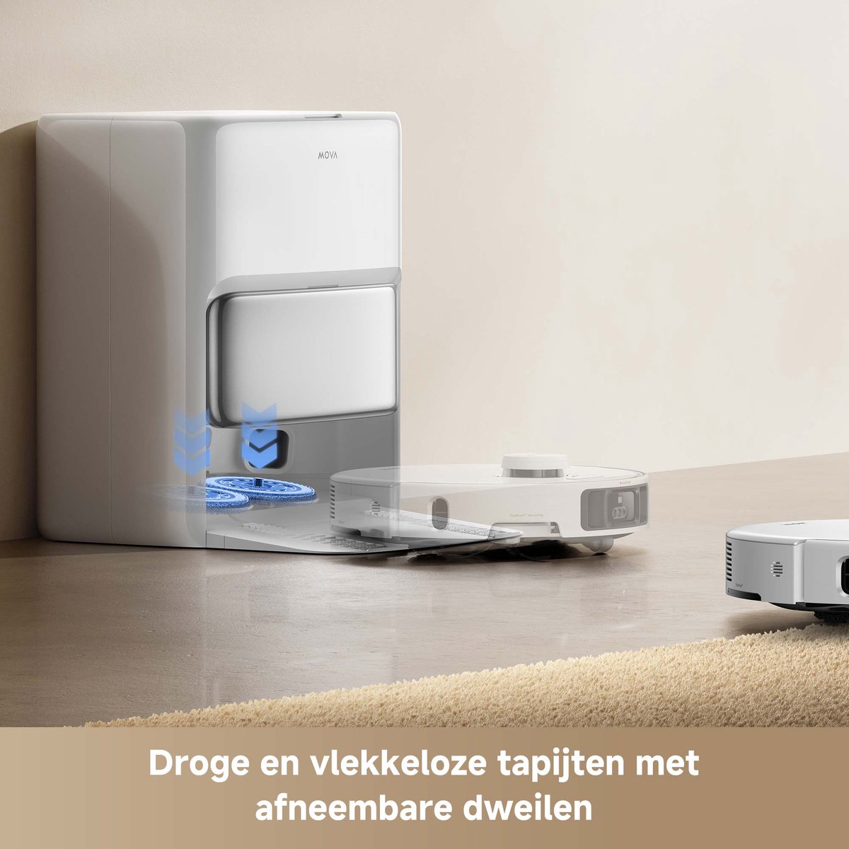 MOVA P50 Pro Ultra Robotstofzuiger met Dweilfunctie