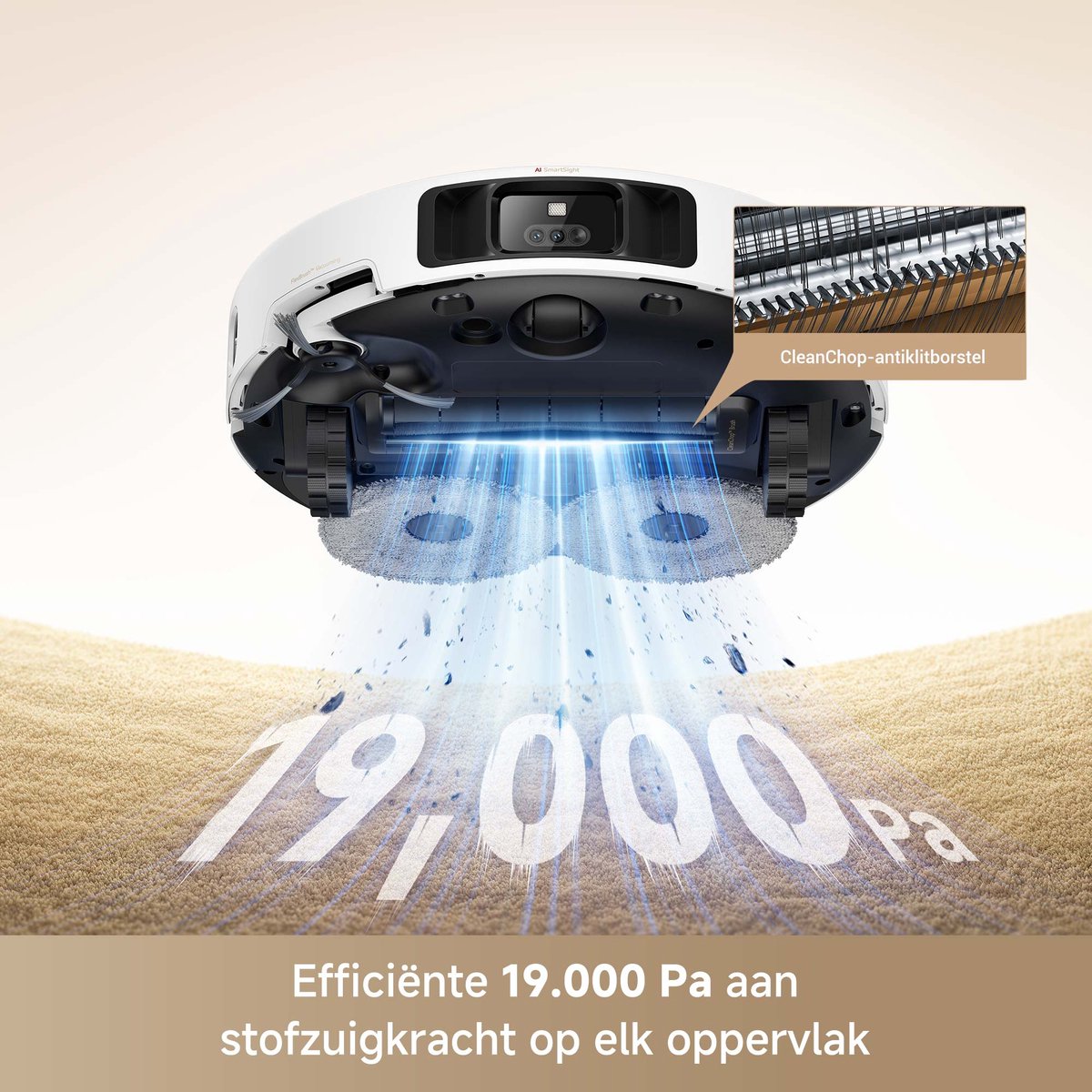 MOVA P50 Pro Ultra Robotstofzuiger met Dweilfunctie