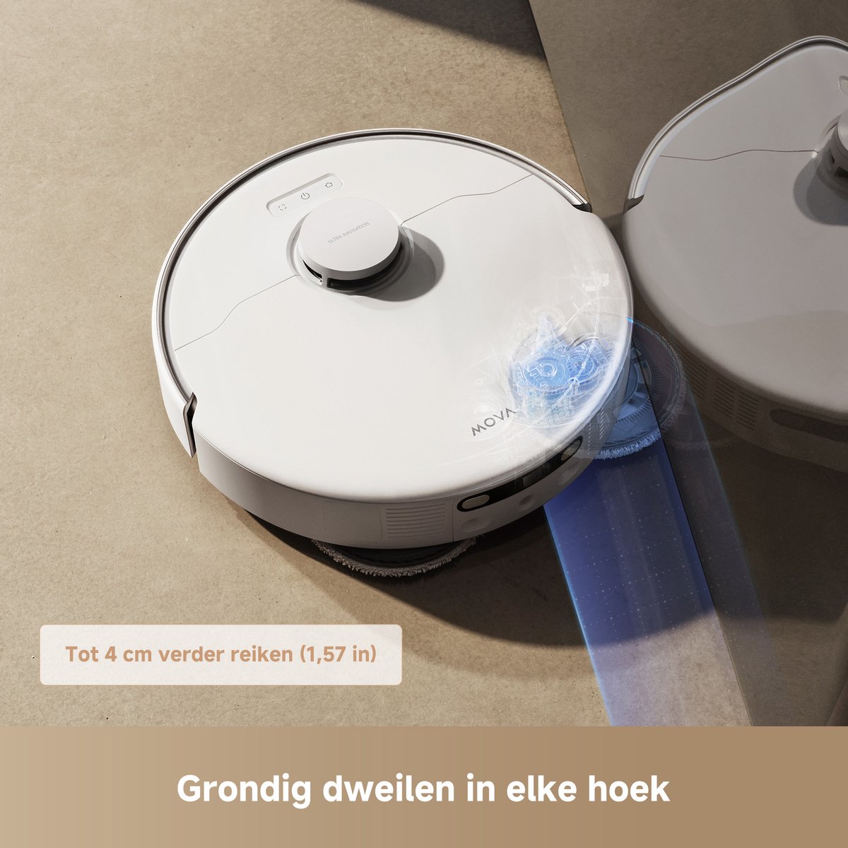 MOVA P50 Ultra Robotstofzuiger