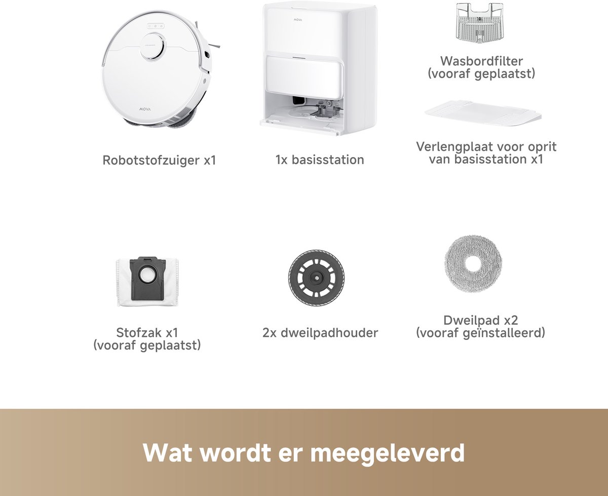MOVA P50 Ultra Robotstofzuiger