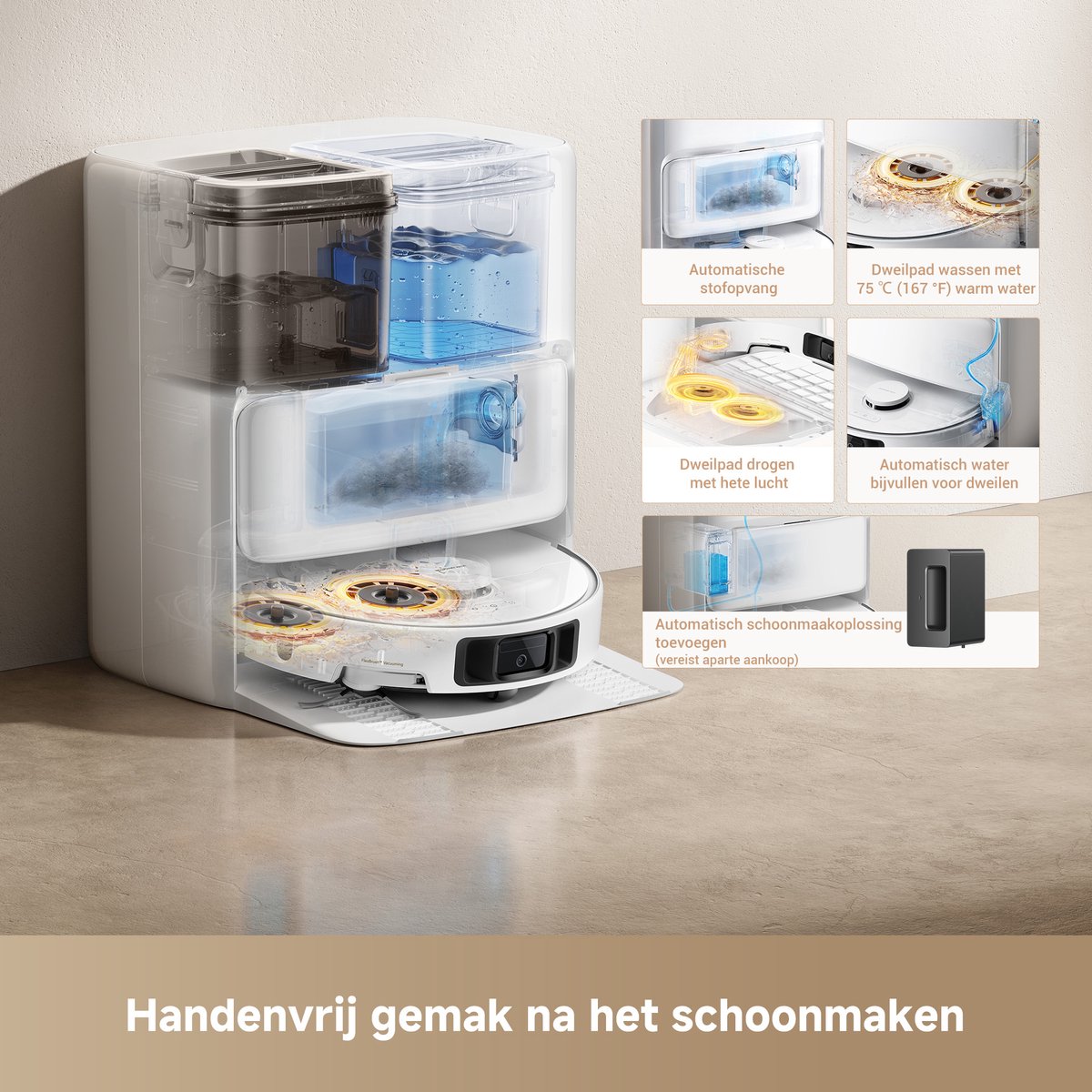 MOVA P50 Ultra Robotstofzuiger