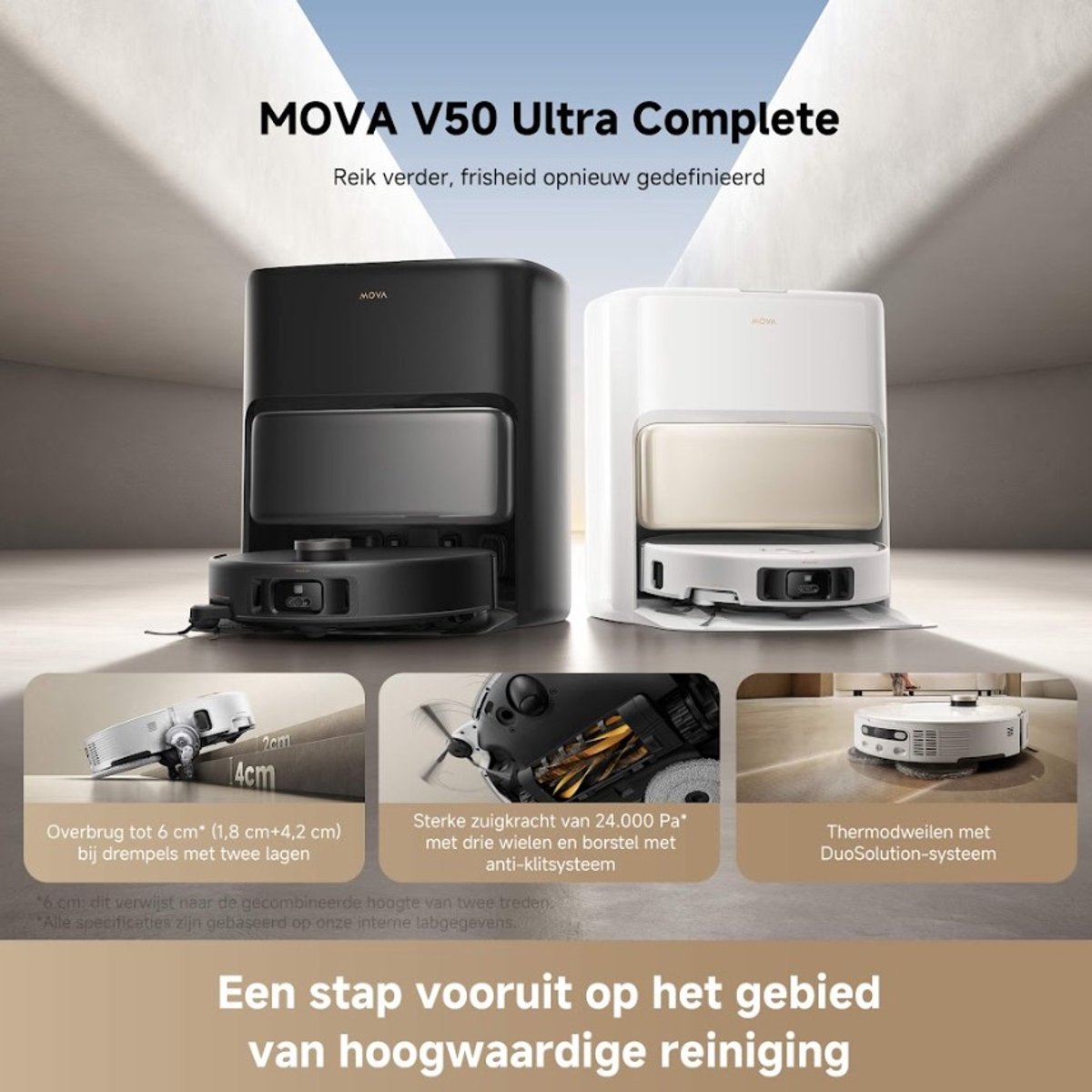 MOVA V50 Ultra Robotstofzuiger