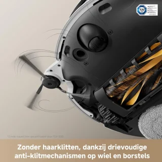 MOVA V50 Ultra Robotstofzuiger met Zelfreinigend Station Zwart