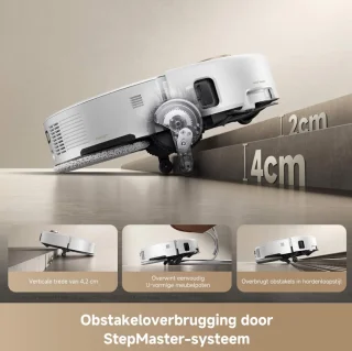 MOVA V50 Ultra Robotstofzuiger met Zelfreinigend Station Zwart
