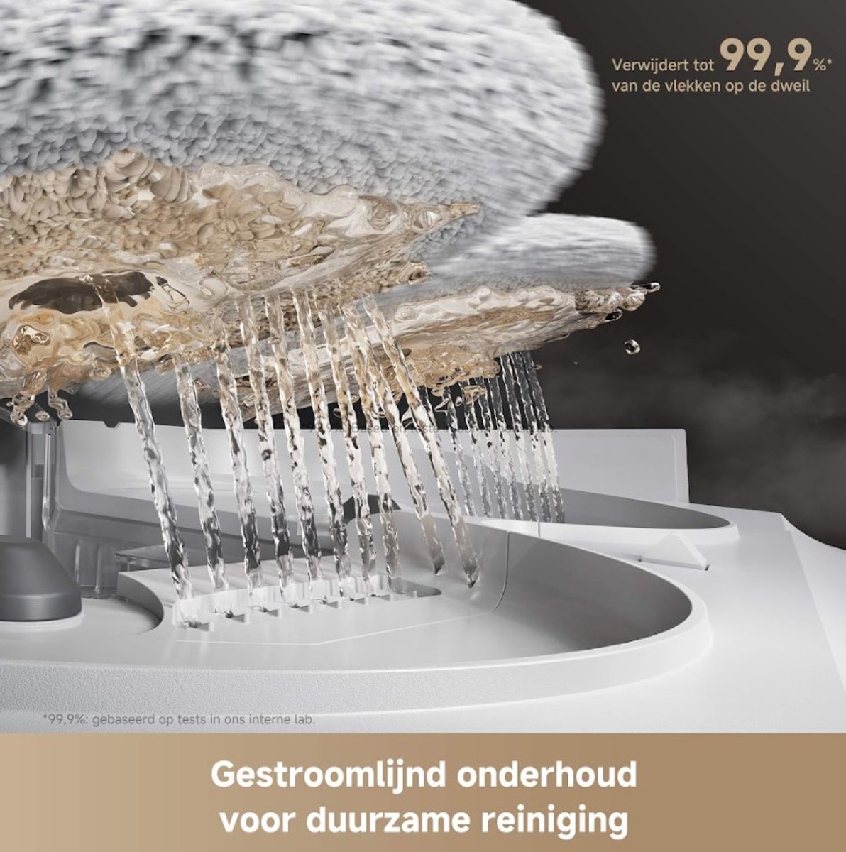 MOVA V50 Ultra Robotstofzuiger met Zelfreinigend Station Zwart