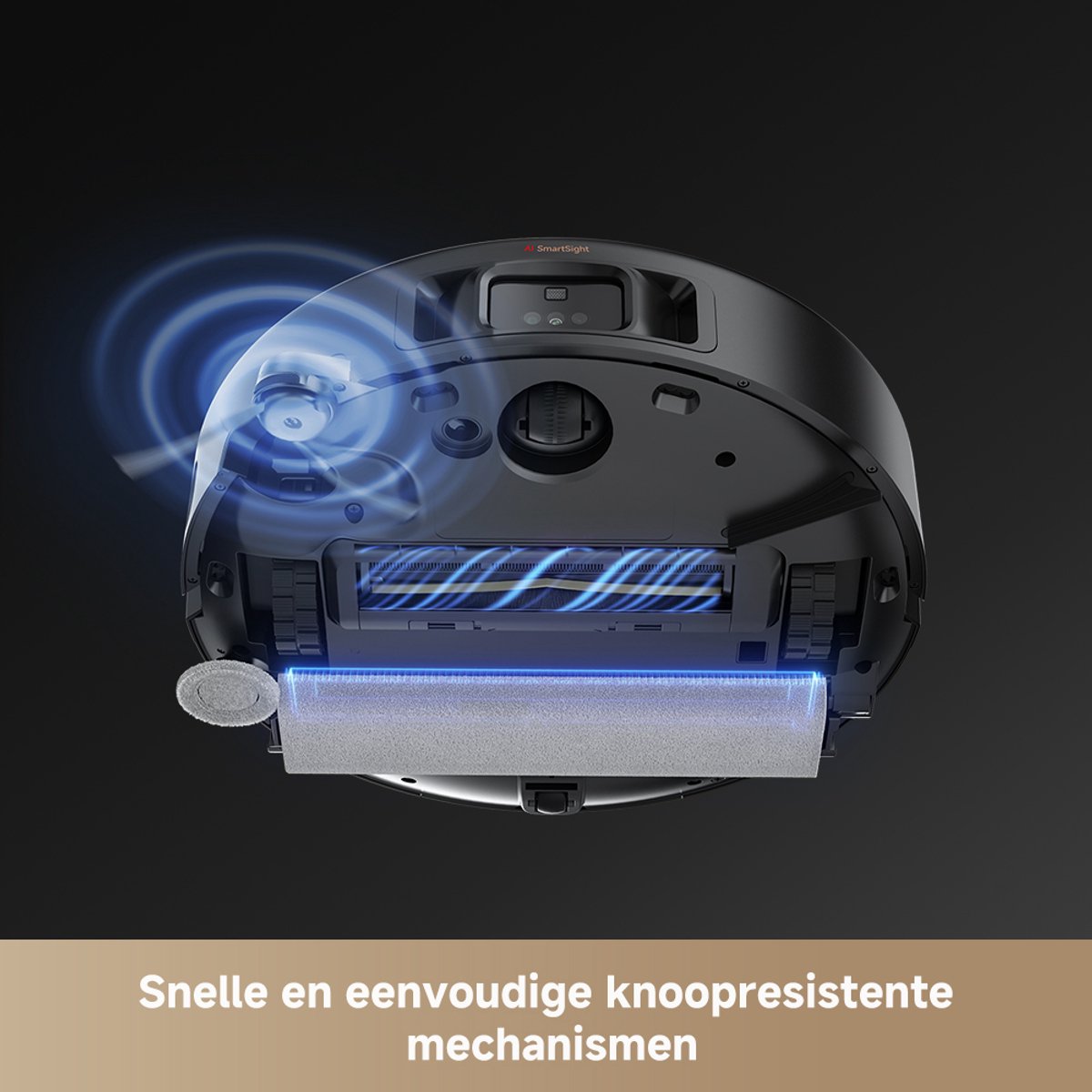 MOVA Z50 Ultra Robotstofzuiger met Dweilfunctie en Reinigingsstation