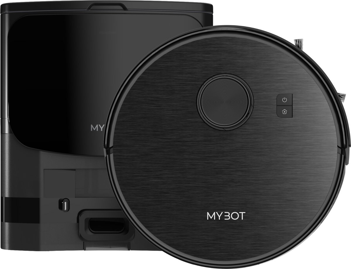 MYBOT X9 PRO Robotstofzuiger Met Dweilfunctie En Leegstation