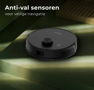 MYBOT X9 PRO Robotstofzuiger Met Dweilfunctie En Leegstation