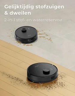 MYBOT X9 PRO Robotstofzuiger Met Dweilfunctie En Leegstation