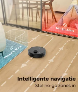 MYBOT X9 Robotstofzuiger Met Dweilfunctie