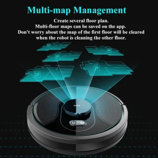 NÁMI Robotstofzuiger met Laadstation