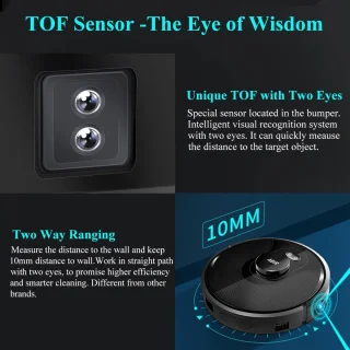 NÁMI Robotstofzuiger met Laadstation