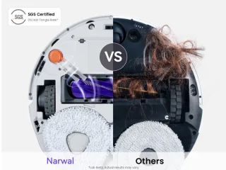 NARWAL Freo Z10 robotstofzuiger en dweil wit EU-stekker