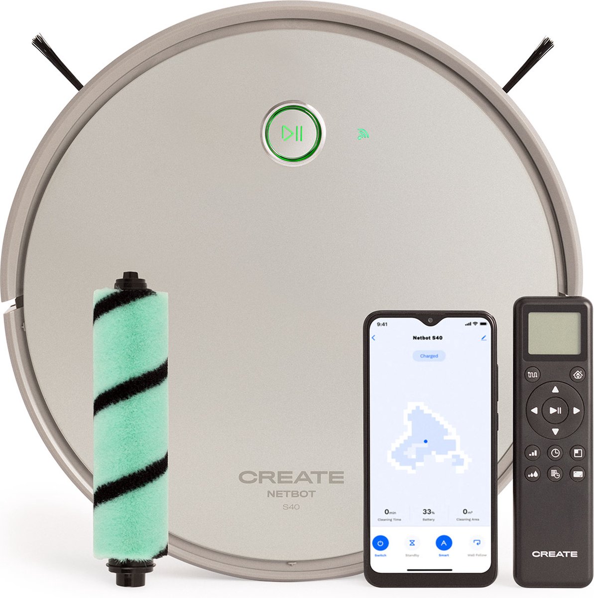 NETBOT S40 TOOL Robotstofzuiger