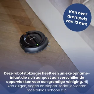 Nexxt Robotstofzuiger met laadstation