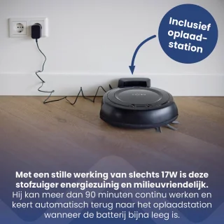 Nexxt Robotstofzuiger met laadstation