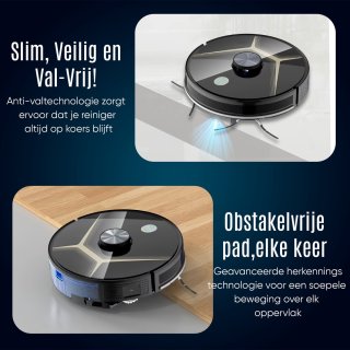 Wat vinden we goed aan de NexZone A8S Robotstofzuiger