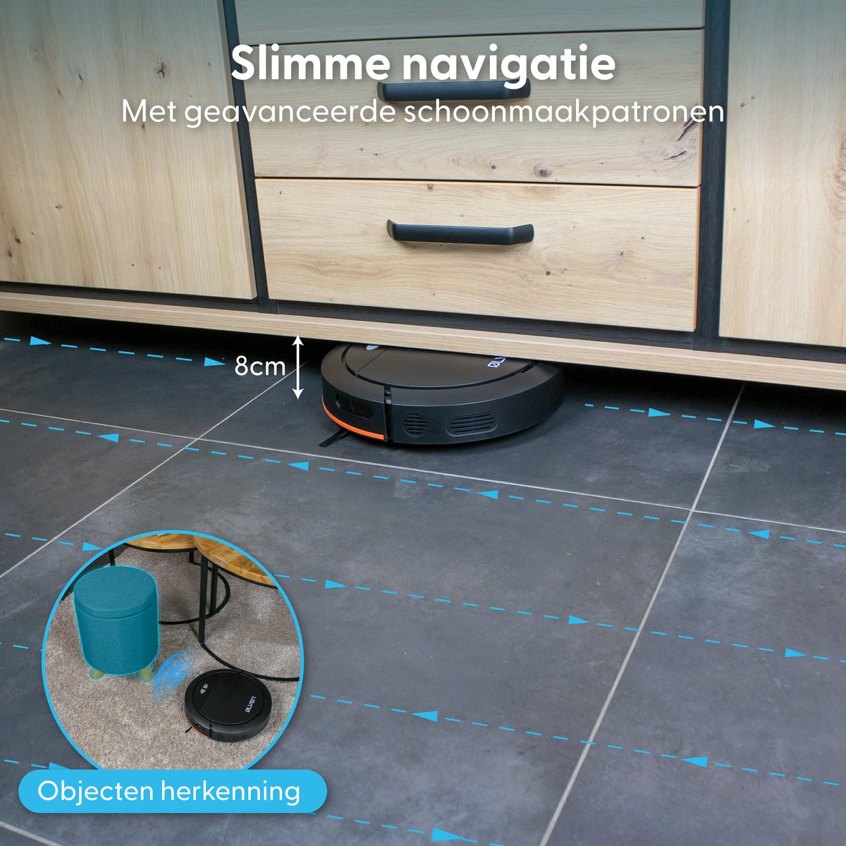 Ølven Robotstofzuiger Dweilrobot Met App En Laadstation