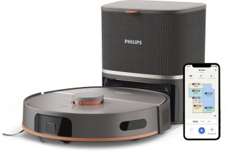 De Philips HomeRun 5000-serie Zuig- en dweilrobot in één oogopslag