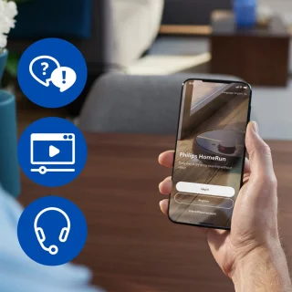 Philips HomeRun 5000-serie Zuig- en dweilrobot