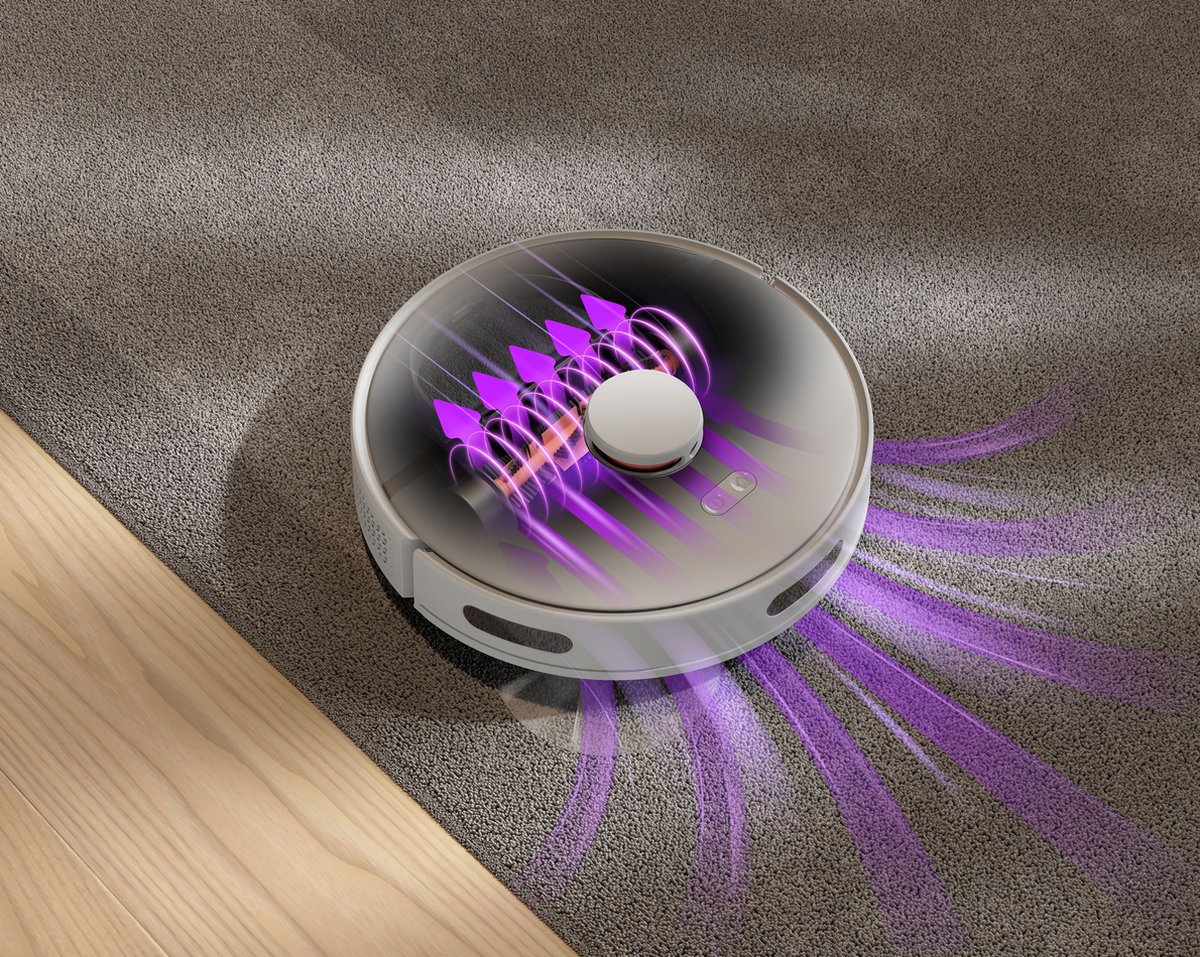 Philips HomeRun Aqua 3000 XU3000/02 Robotstofzuiger Wit Metallic