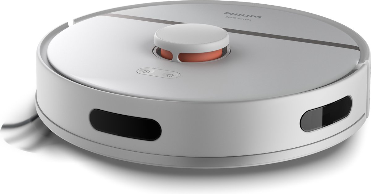 Philips HomeRun Aqua 3000 XU3000/02 Robotstofzuiger Wit Metallic