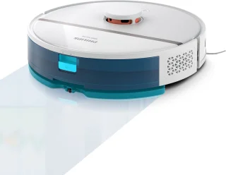 Philips HomeRun Aqua 3000 XU3000/02 Robotstofzuiger Wit Metallic