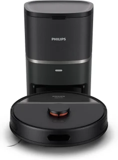 Philips HomeRun Aqua 3000 XU3100/01 Robotstofzuiger Zwart Metallic