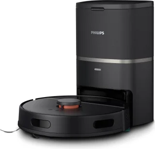 Philips HomeRun Aqua 3000 XU3100/01 Robotstofzuiger Zwart Metallic