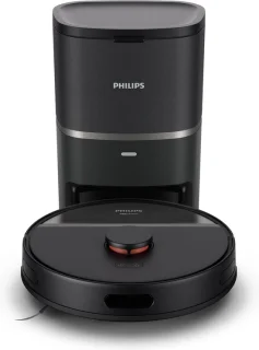 Philips HomeRun Aqua 3000 XU3100/01 Robotstofzuiger Zwart Metallic