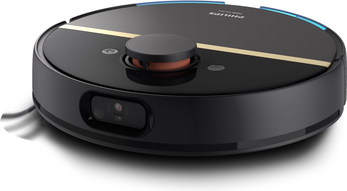 Philips HomeRun Aqua 7000 XU7000/01 Robotstofzuiger Zwart/Goud
