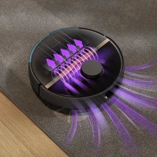Philips HomeRun Aqua 7000 XU7000/01 Robotstofzuiger Zwart/Goud