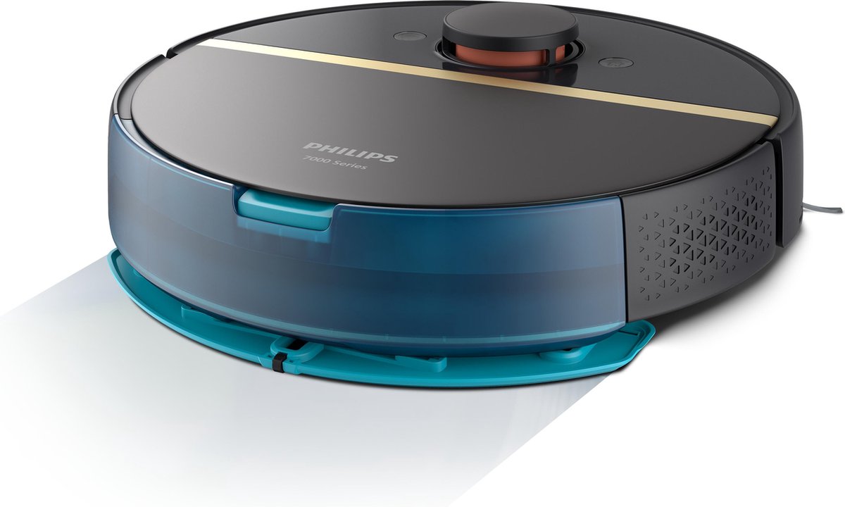 Philips HomeRun Aqua 7000 XU7000/01 Robotstofzuiger Zwart/Goud