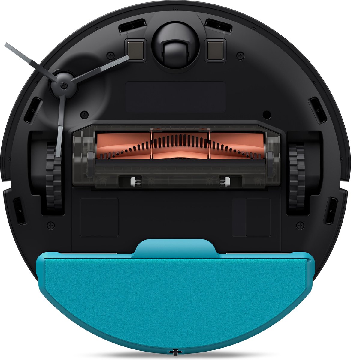 Philips HomeRun Aqua 7000 XU7000/01 Robotstofzuiger Zwart/Goud