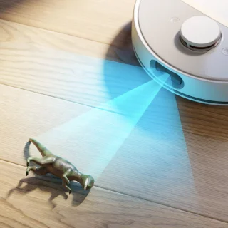 Philips HomeRun Aqua 7000 XU7000/02 Robotstofzuiger Wit/Goud