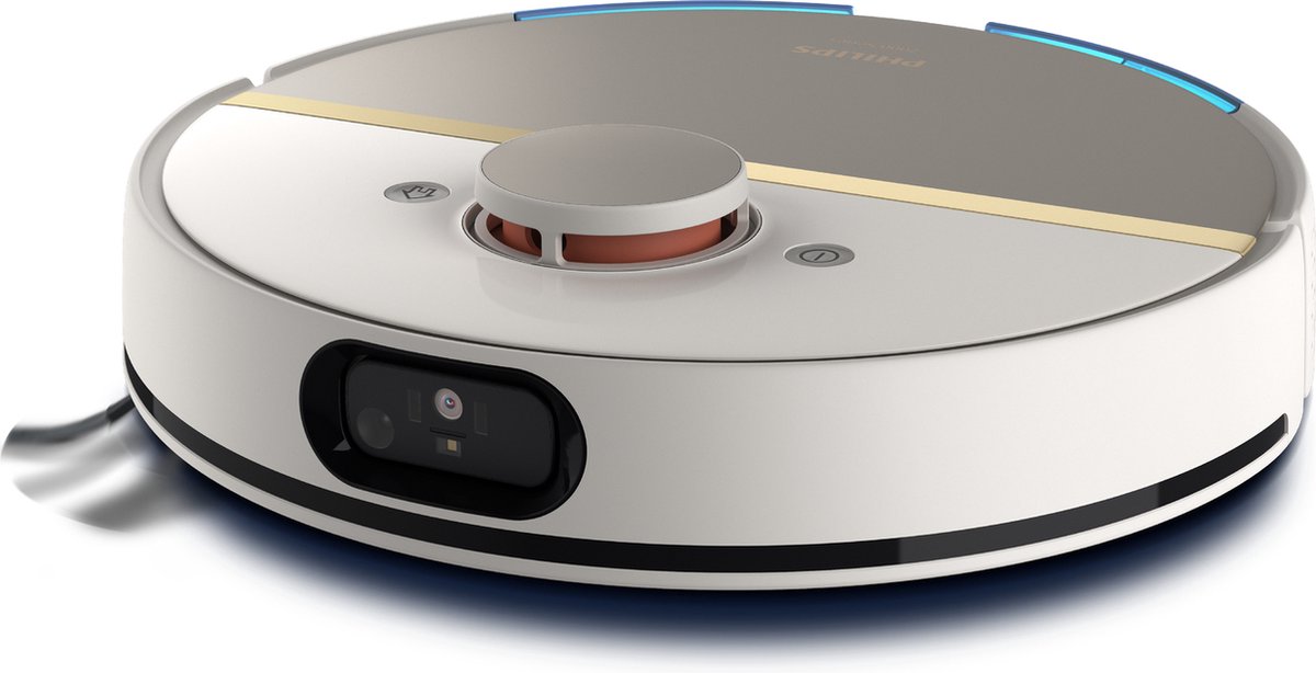 Philips HomeRun Aqua 7000 XU7000/02 Robotstofzuiger Wit/Goud