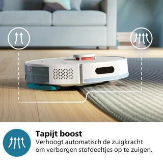 Philips HomeRun XU2000/20 robotstofzuiger wit