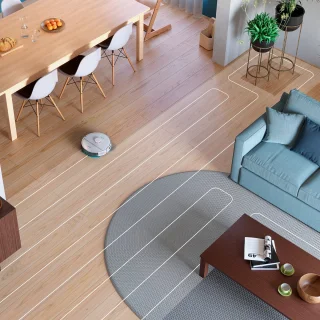 Philips HomeRun XU2000/20 robotstofzuiger wit