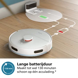 Philips HomeRun XU2000/20 robotstofzuiger wit
