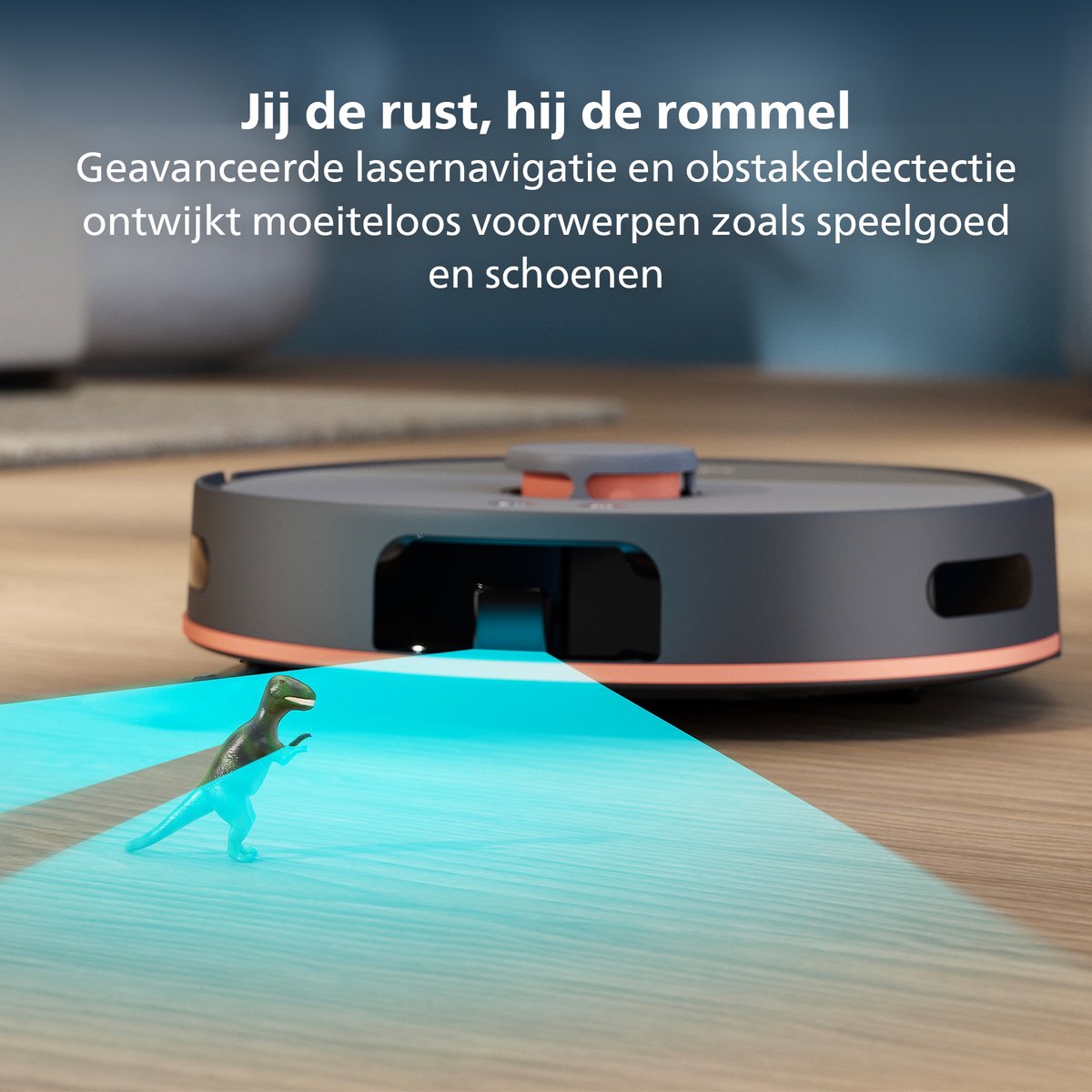 Philips Homerun XU5000/10 Robotstofzuiger met dweilfunctie