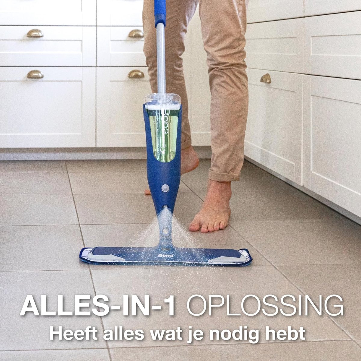 Wat vinden we goed aan de Premium Spray Mop Harde Vloeren Microvezel Pads