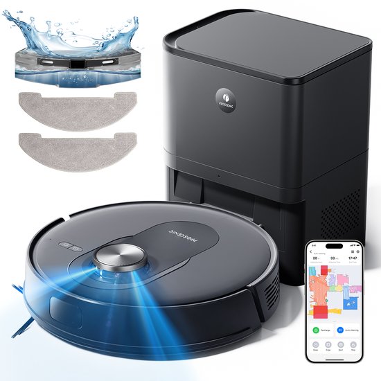 Proscenic Q8 MAX Robotstofzuiger met Dweilfunctie en Automatisch Leegstation review