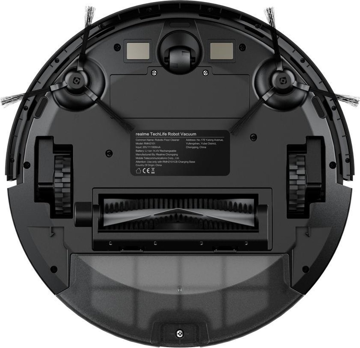 Realme RMAH2101 robotstofzuiger zwart
