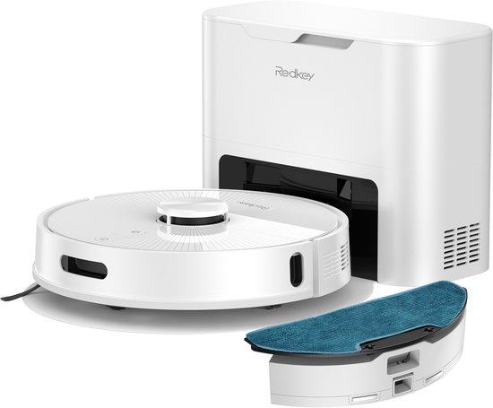 Redkey R10 Robotstofzuiger met dweilfunctie Wit