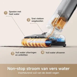 RFWR® Hete-water nat- en droogzuiger