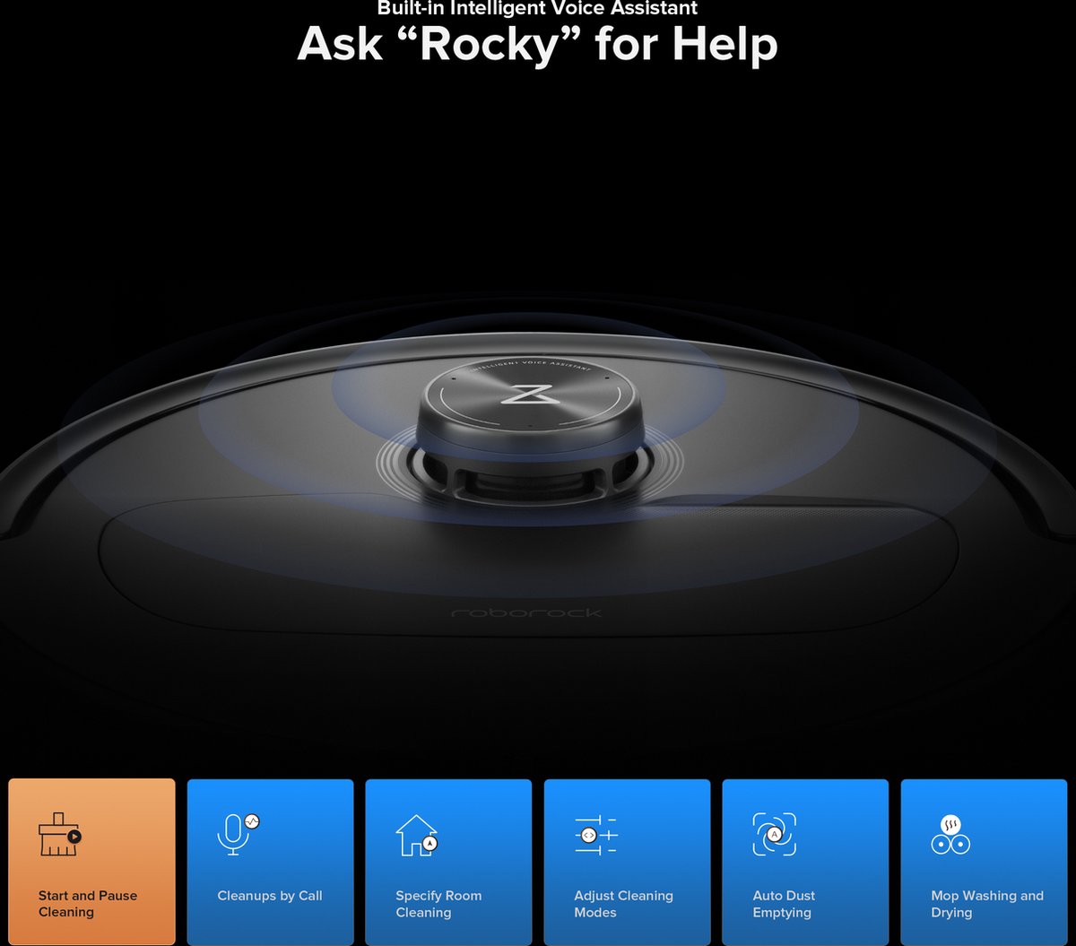 Roborock Q Revo Master Robotstofzuiger Wit