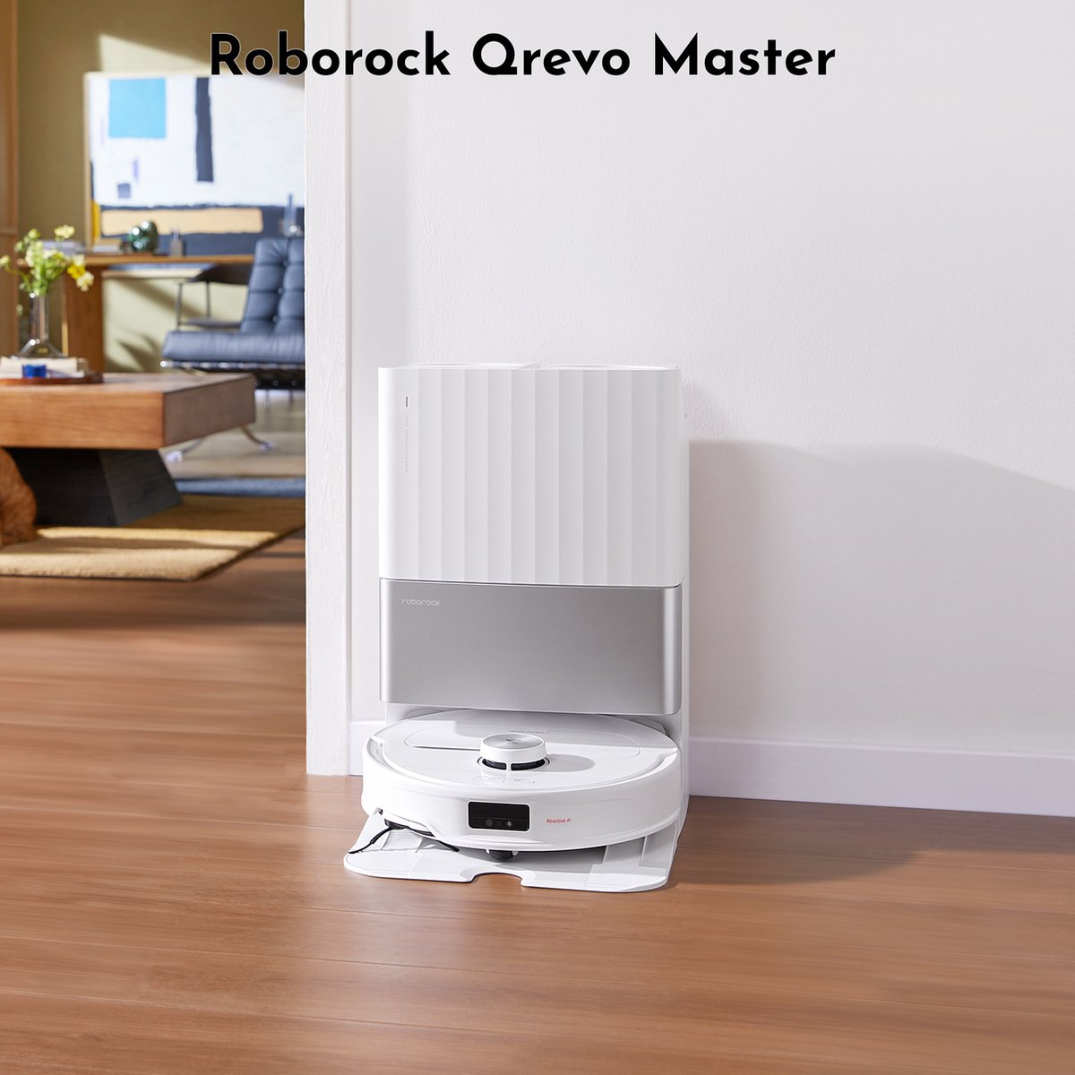 Roborock Q Revo Master Robotstofzuiger Wit