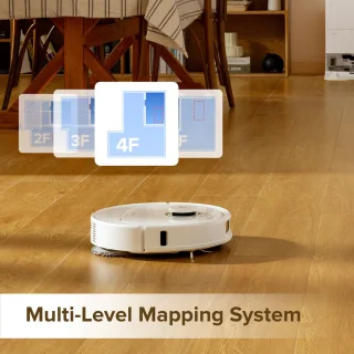 Roborock Q Revo Pro robotstofzuiger - Wit