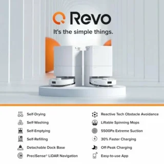 Roborock Q Revo Robotstofzuiger Wit
