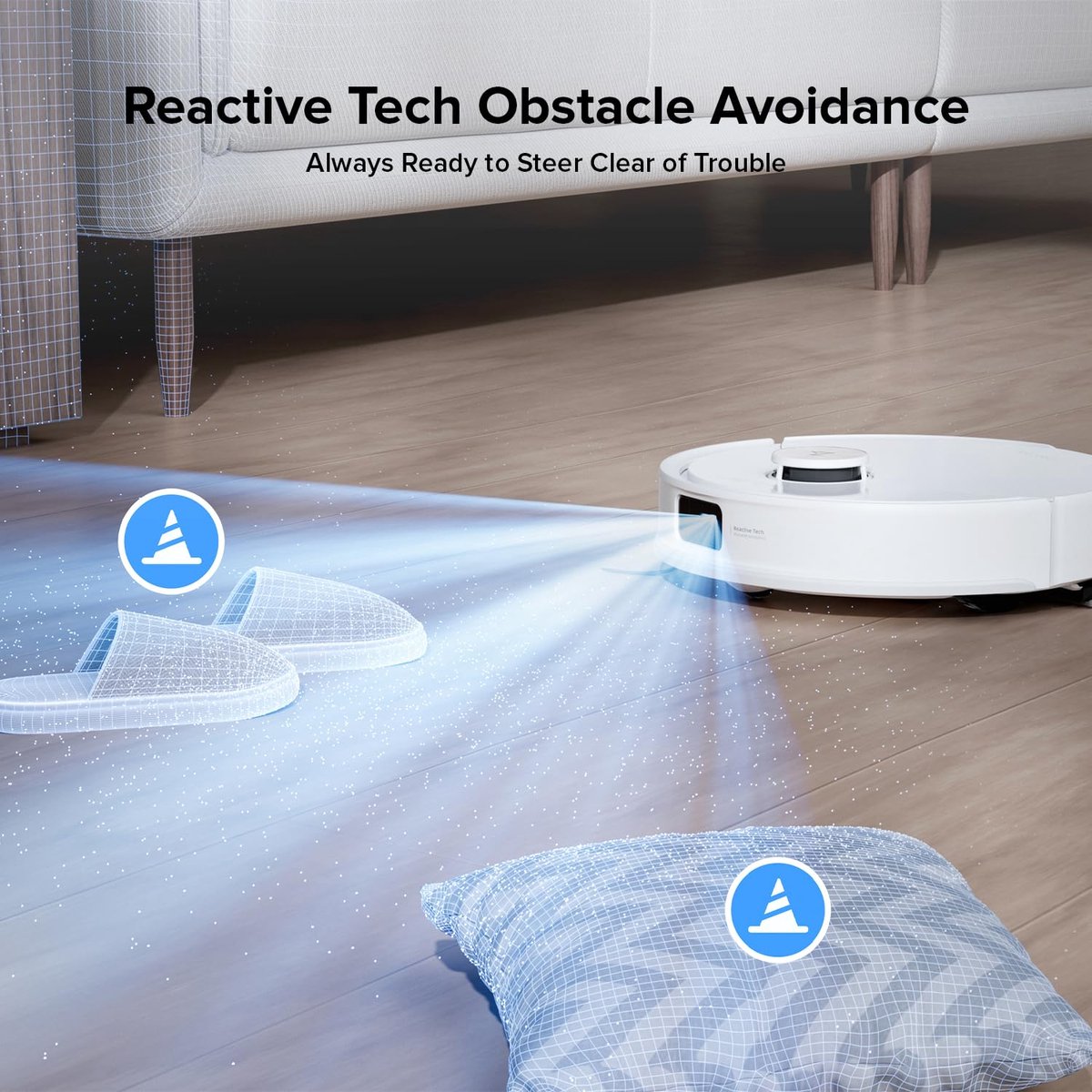 Roborock Q10 PF+ robotstofzuiger met dweilfunctie